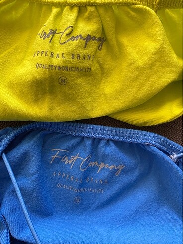 m Beden First Company Kadin Crop 2 adet