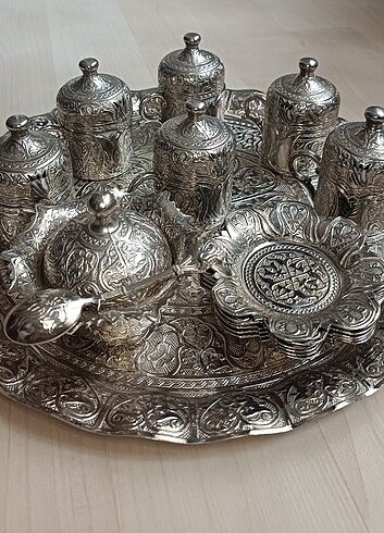 Osmanlı desenli kahve fincan takımı 