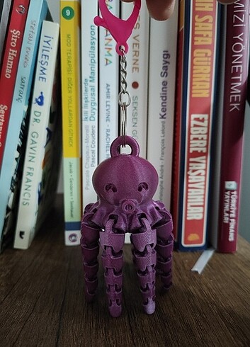 Ahtapot anahtarlık - Görsel 2