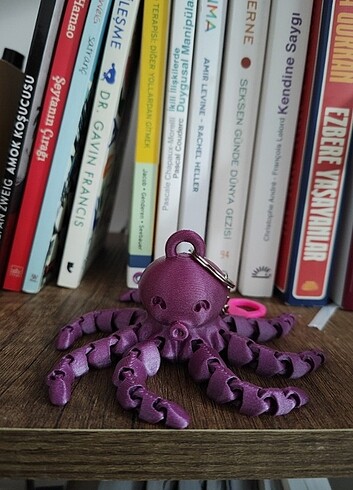 Ahtapot anahtarlık - Görsel 3