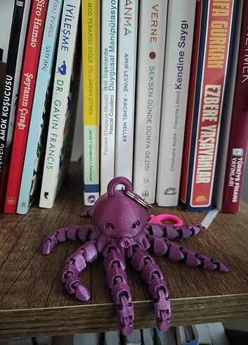 Ahtapot anahtarlık - Görsel 4