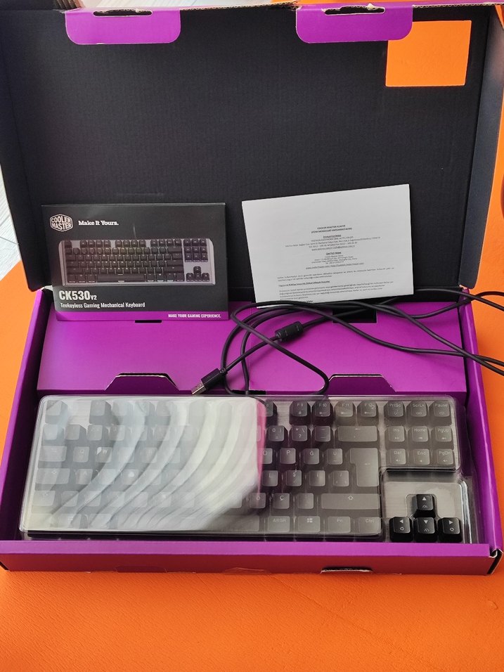 Kablolu Siyah Mekanik Klavye COOLER MASTER CK530 V2 Brown
Switch - Görsel 5