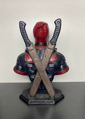 Kırmızı Deadpool Aksiyon Figürü Büstü - Görsel 3