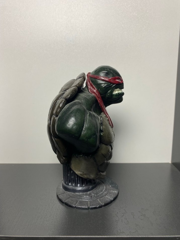 Koyu Gri Ninja Kaplumbağa Aksiyon Figürü - Görsel 2