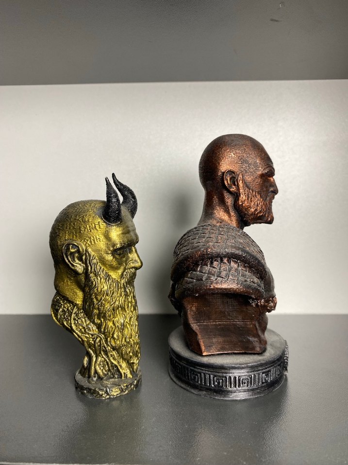 God Of War Kratos Mimir Aksiyon Figürler - Görsel 2