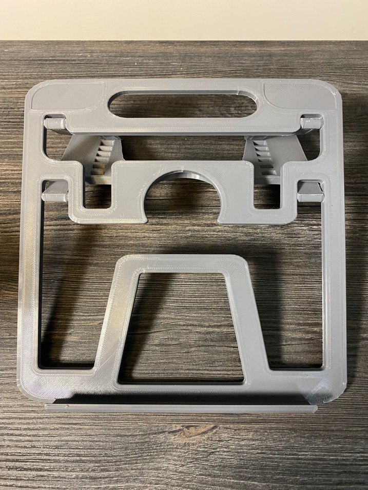 Gri Katlanabilir Tablet Pc Standı - Görsel 5