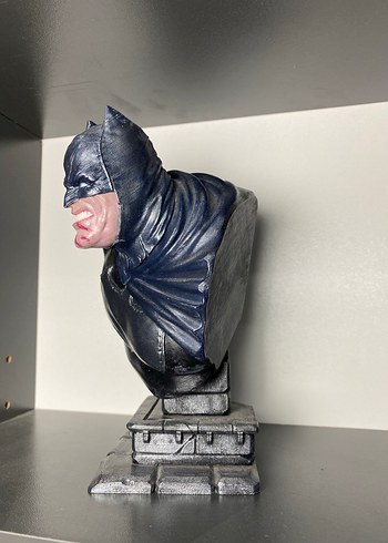 Koyu Gri Batman Figürü Büstü - Görsel 3