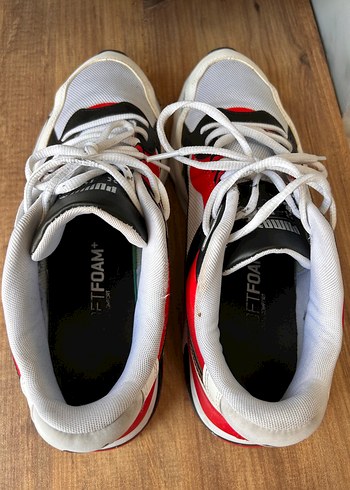 45 Beden beyaz Renk Puma X-Ray Millenium Beyaz Erkek Spor Ayakkabı