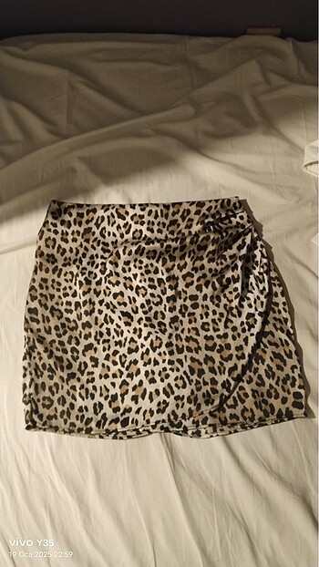 Leopar saten etek