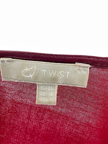 36 Beden bordo Renk Twist Bluz %70 İndirimli.