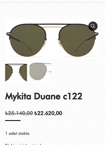 Mykita güneş gözlüğü