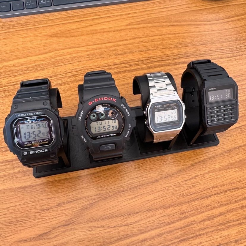 4lü Saat Standı ve Tepsisi - Görsel 3