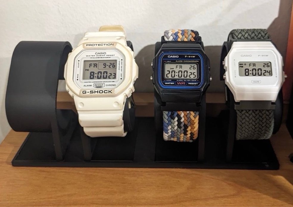 4lü Saat Standı ve Tepsisi - Görsel 4