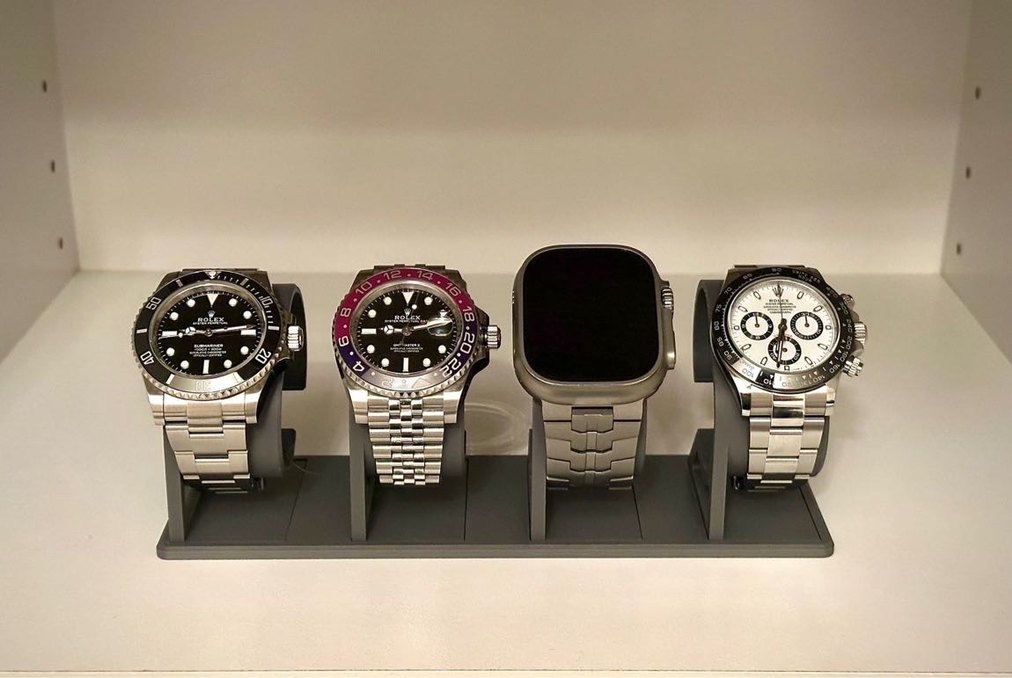 4lü Saat Standı ve Tepsisi - Görsel 2