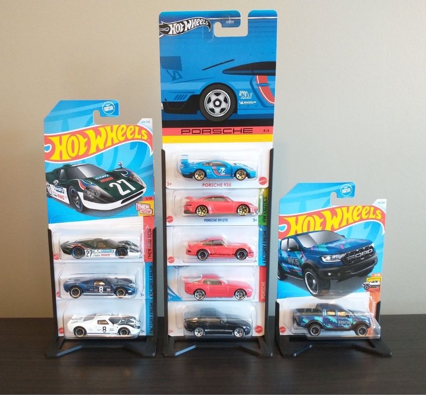 Hot Wheels Karton Standı (3 araçlık) - Görsel 5