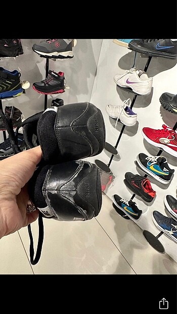 37,5 Beden siyah Renk Nike spor ayakkabı