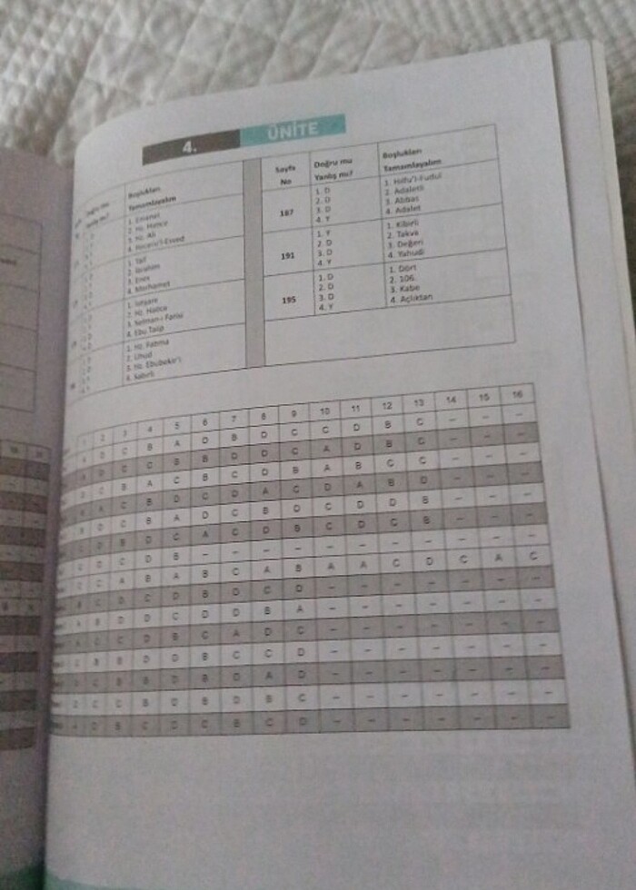 8.sinif din test - Görsel 5