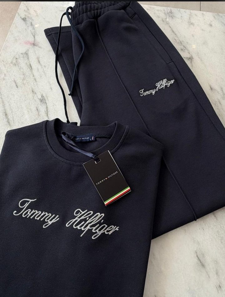 Tommy Hilfiger Kadın Lacivert Eşofman Takımı - Görsel 2