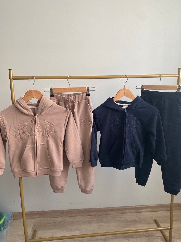 Bej Çocuk Rahat Kesim Eşofman Altı - Görsel 2