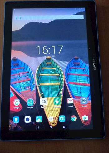  Beden Renk Mavi Lenovo Tablet