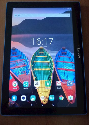  Beden Mavi Lenovo Tablet