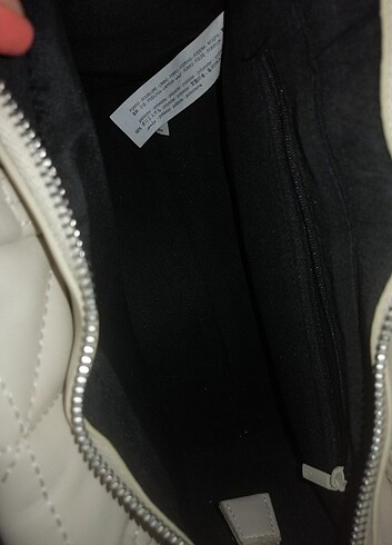 Stradivarius Stradivarius ekru orta boy çanta 