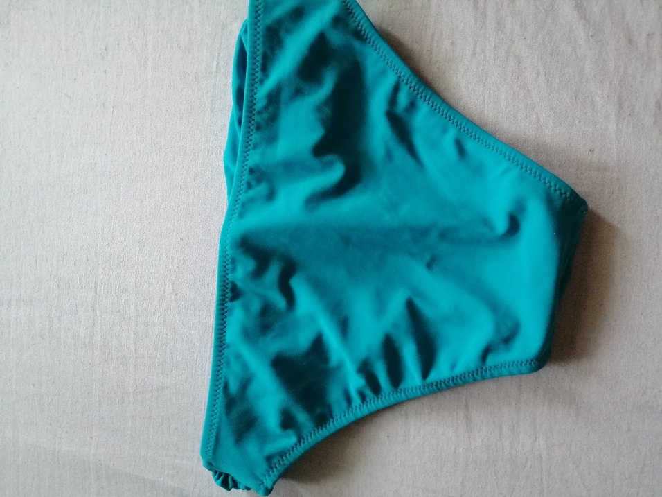 Dagi Parlak Turkuaz Drapeli Kadın Bikini - Görsel 5