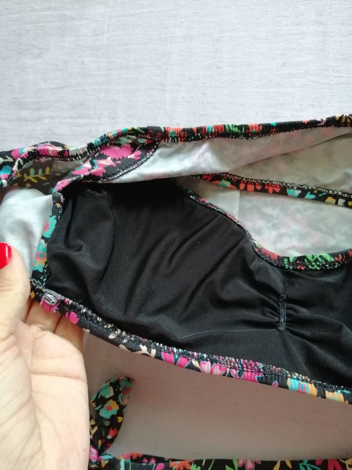 Ayyıldız Çiçek Desenli Bohem Bikini Takımı - Görsel 4