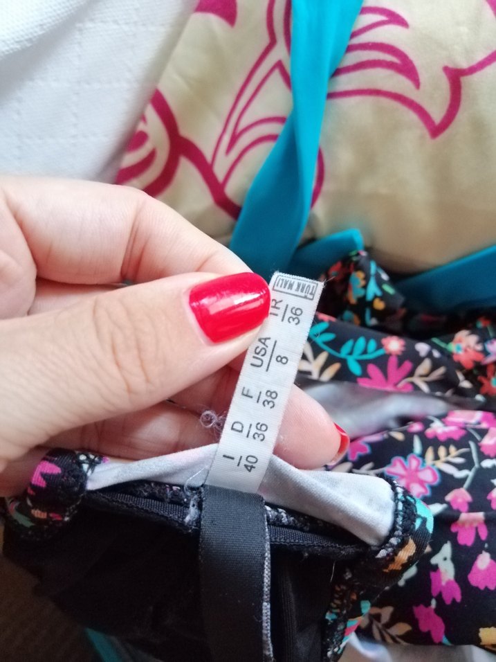 Ayyıldız Çiçek Desenli Bohem Bikini Takımı - Görsel 3