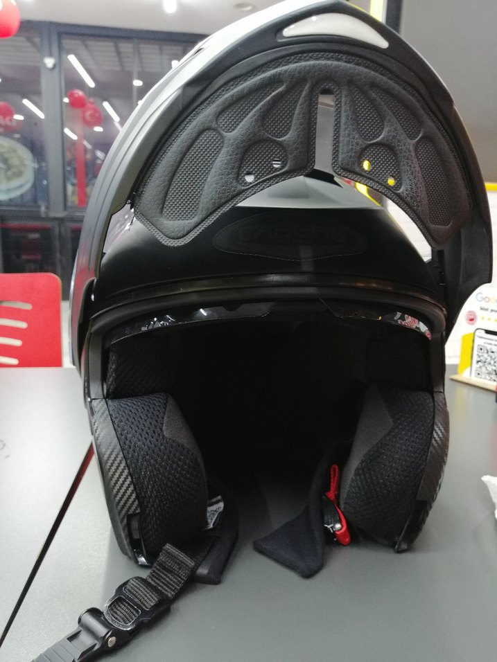 Caberg Duke X Mat Siyah Çeneden Açılır Kask XS - Görsel 3