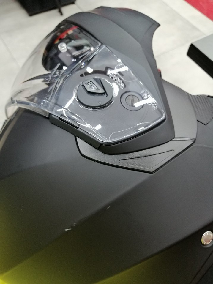 Caberg Duke X Mat Siyah Çeneden Açılır Kask XS - Görsel 5