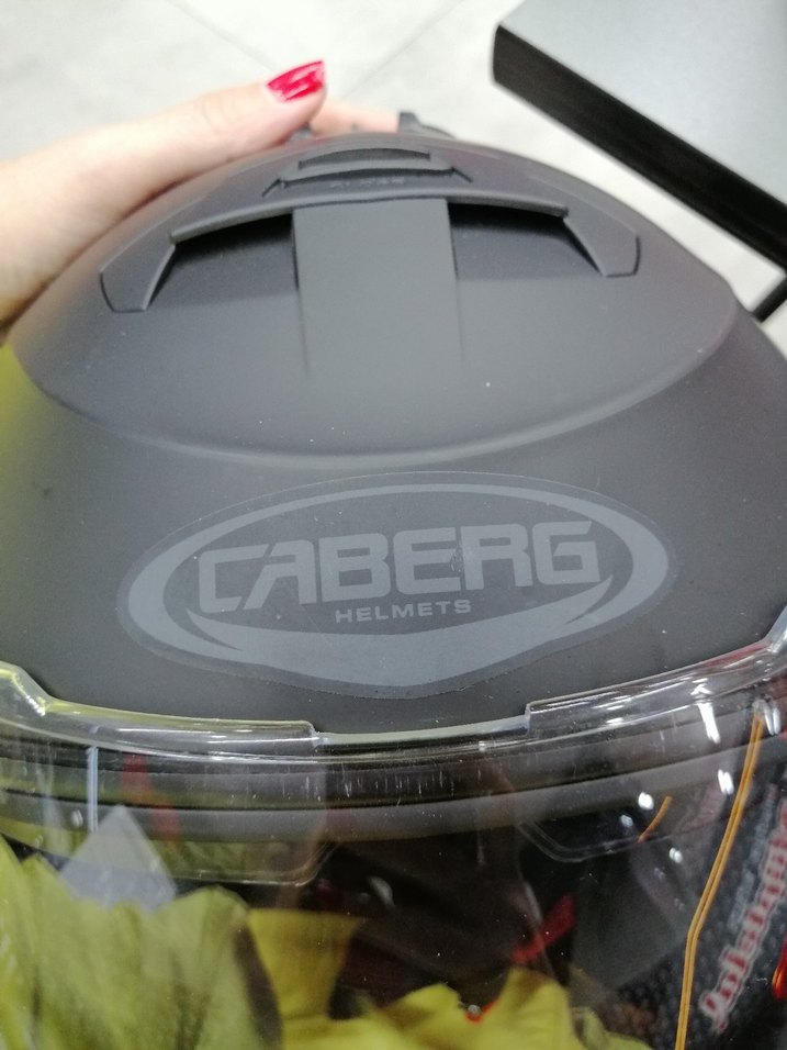 Caberg Duke X Mat Siyah Çeneden Açılır Kask XS - Görsel 4