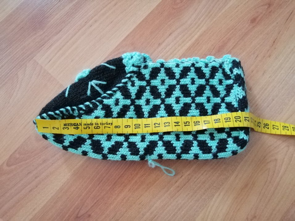 El emeği örgü patik - Görsel 3