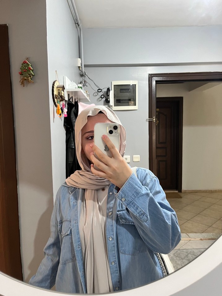 Bej Penye Şal - Görsel 3