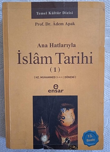 İslam tarihi adem apak