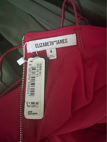 34 Beden Elizabeth James Sırt Detaylı Elbise