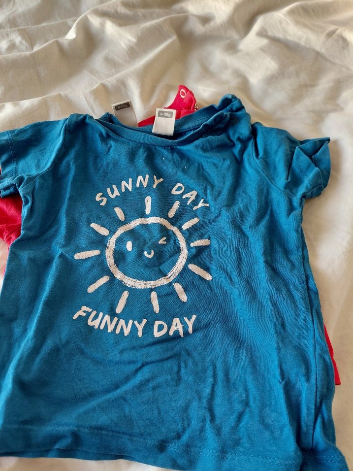 Renkli Baskılı Mavi Çocuk Atlet - Görsel 3