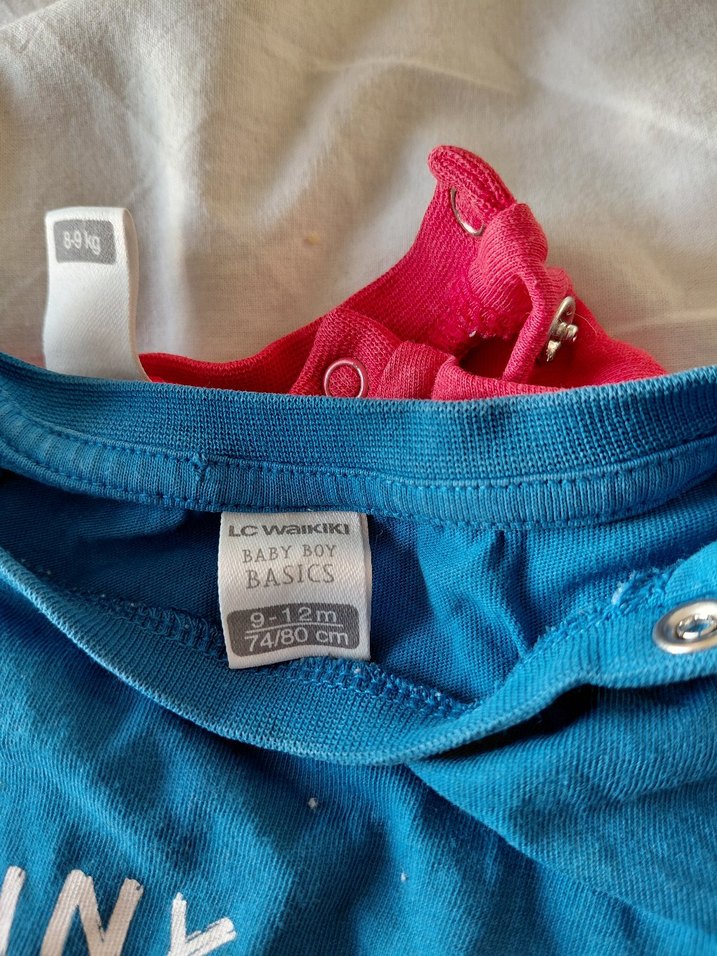 Renkli Baskılı Mavi Çocuk Atlet - Görsel 2