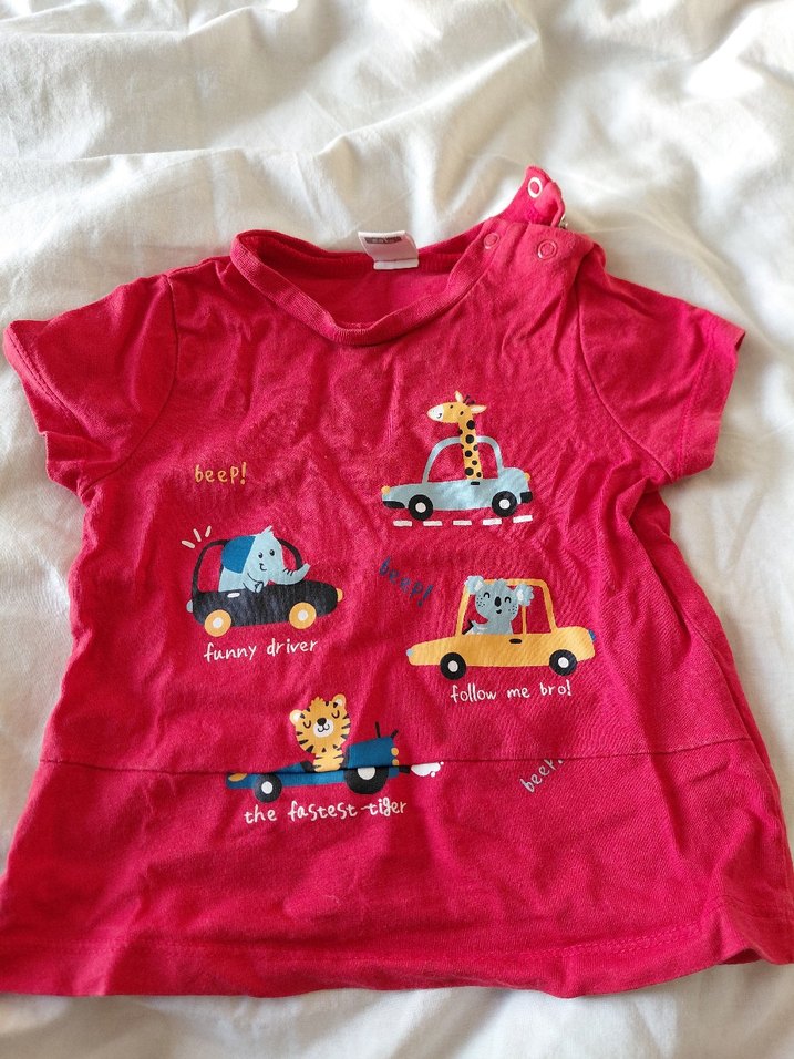 Renkli Baskılı Mavi Çocuk Atlet - Görsel 4