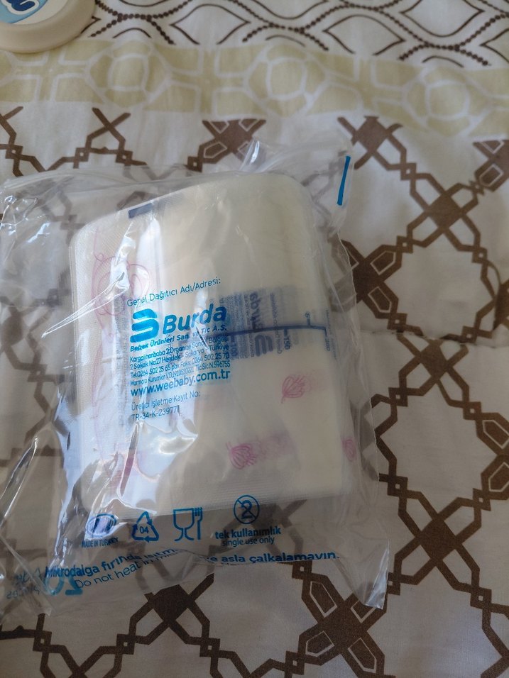 WEE Bebek Süt Saklama Poşeti 200ml 20'li - Görsel 3