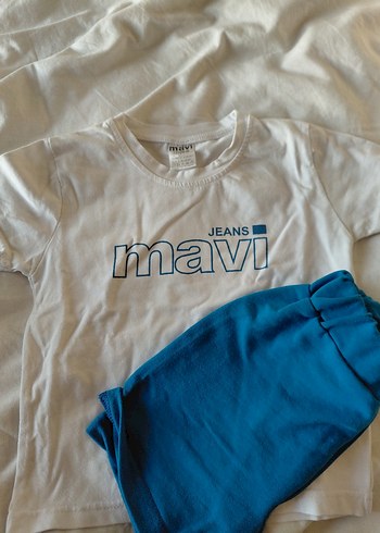 Beyaz Baskılı Çocuk takım - Görsel 3