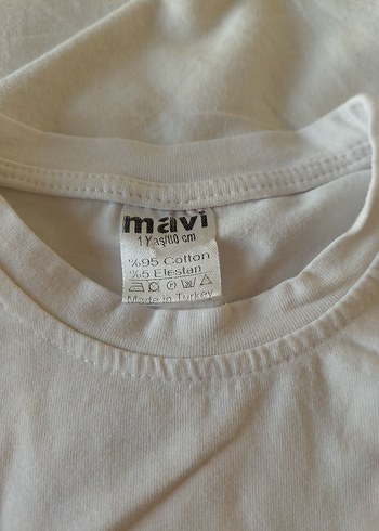 Beyaz Baskılı Çocuk takım - Görsel 2