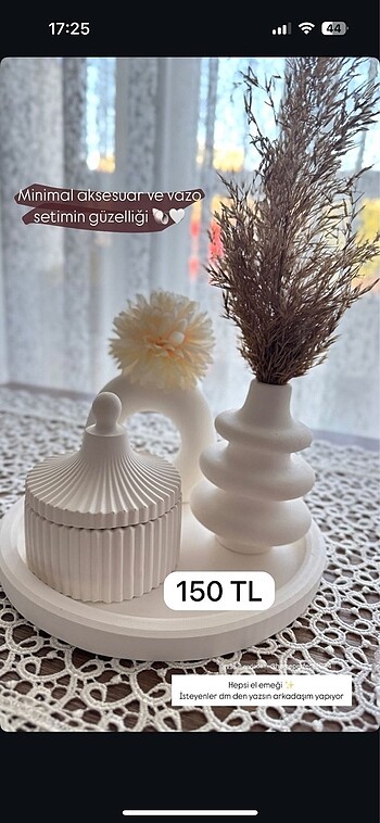 Home obje süs eşyası