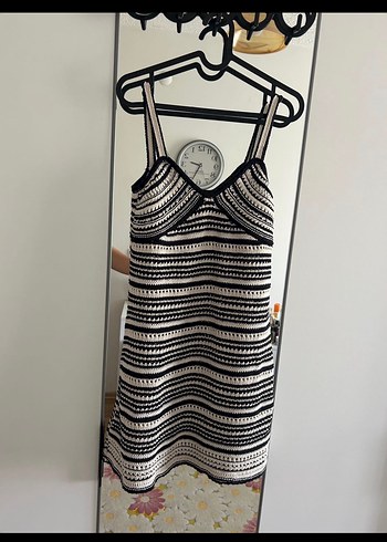 Zara L beden Triko Elbise - Görsel 2