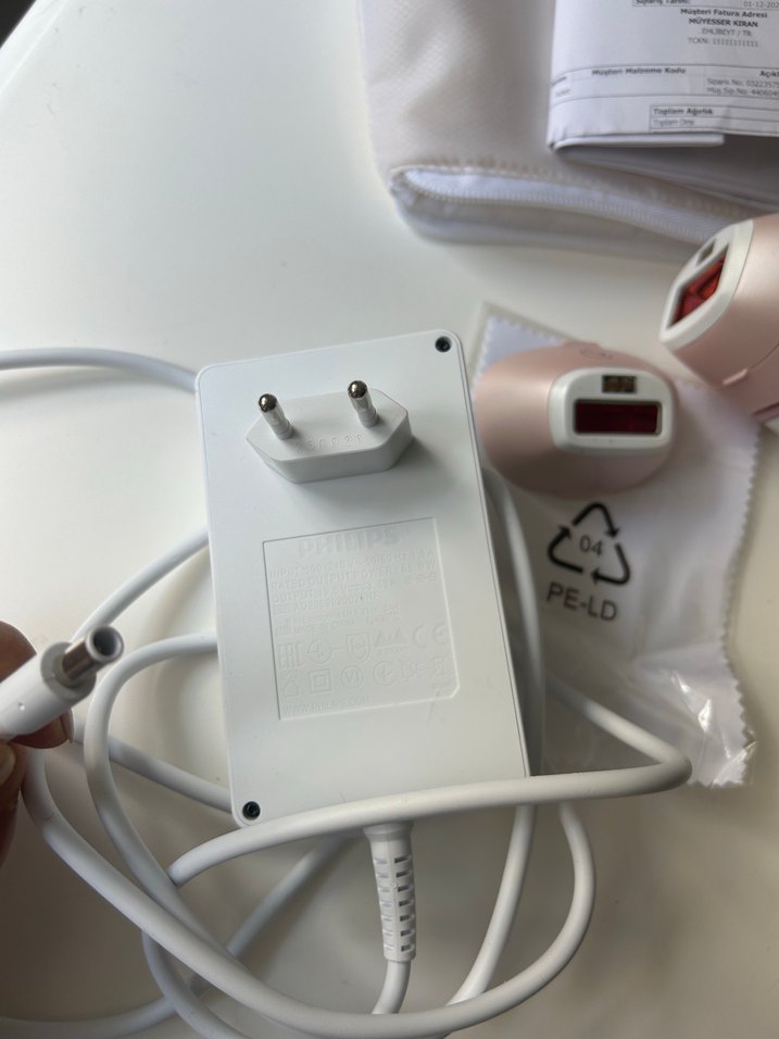 PHILIPS BRI950/00 Beyaz Ev Tipi Lazer Epilasyon Cihazı - Görsel 4