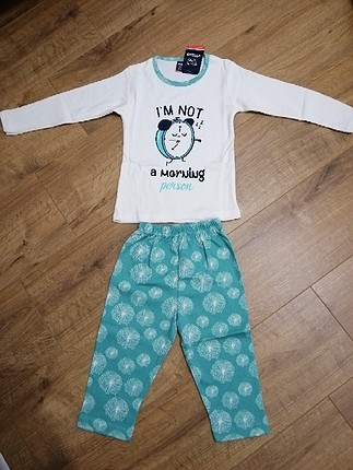 morning Kız pijama takımı 1-2-3 yaş mevcut