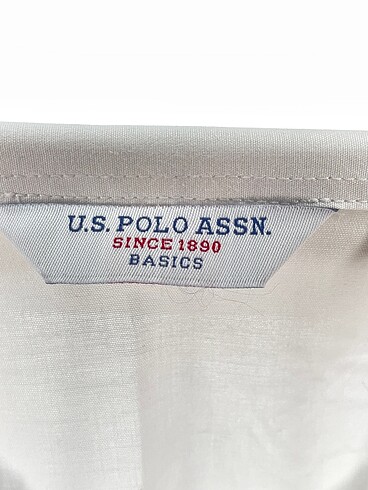 34 Beden beyaz Renk U.S Polo Assn. Gömlek %70 İndirimli.