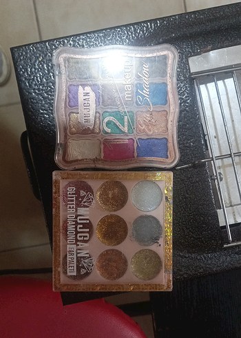 Çok Renkli Parlak Far Paleti - Görsel 4