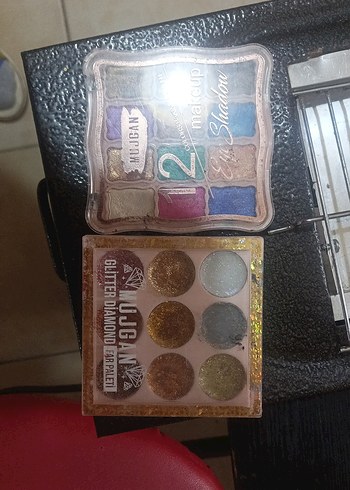 Çok Renkli Parlak Far Paleti - Görsel 2