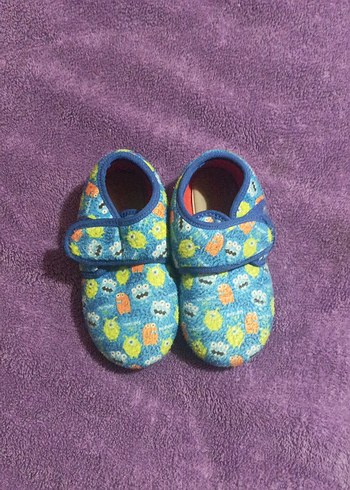 Çok Renkli Erkek Çocuk Sıcak Terlikler - Görsel 5